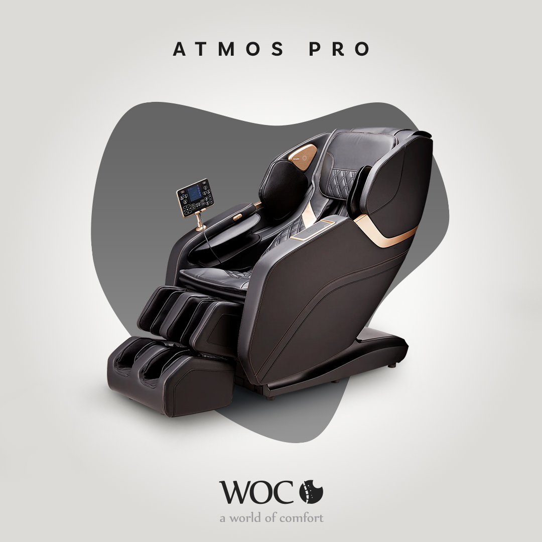 WOC Atmos PRO Masaj Koltuğu Siyah
